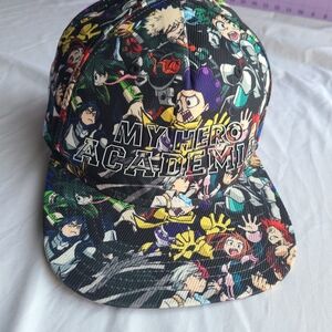 Snapback Hat Cap My Hero Academia Anime Manga Fan Streetwwar Art